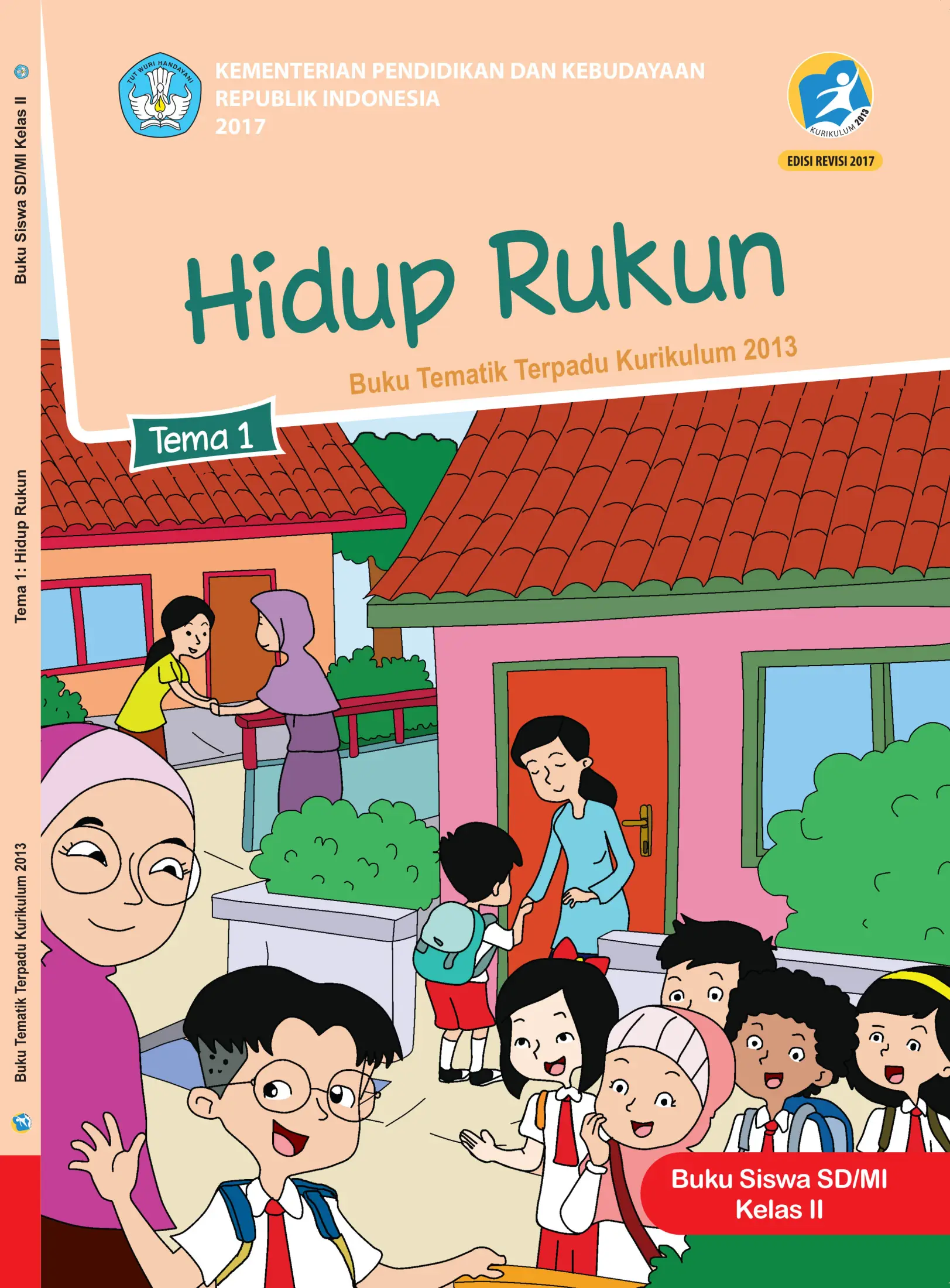 Buku Tematik K13 Kelas 2 Tema 1 Hidup Rukun Lazada Indonesia