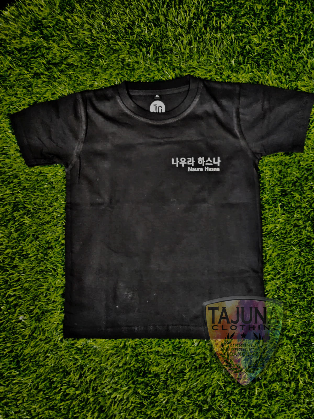 TANPA PO Baju Kaos CUSTOM NAMA ATAU KATA couple family|sablon nama baju anak dan dewasa|hologram| |Premium