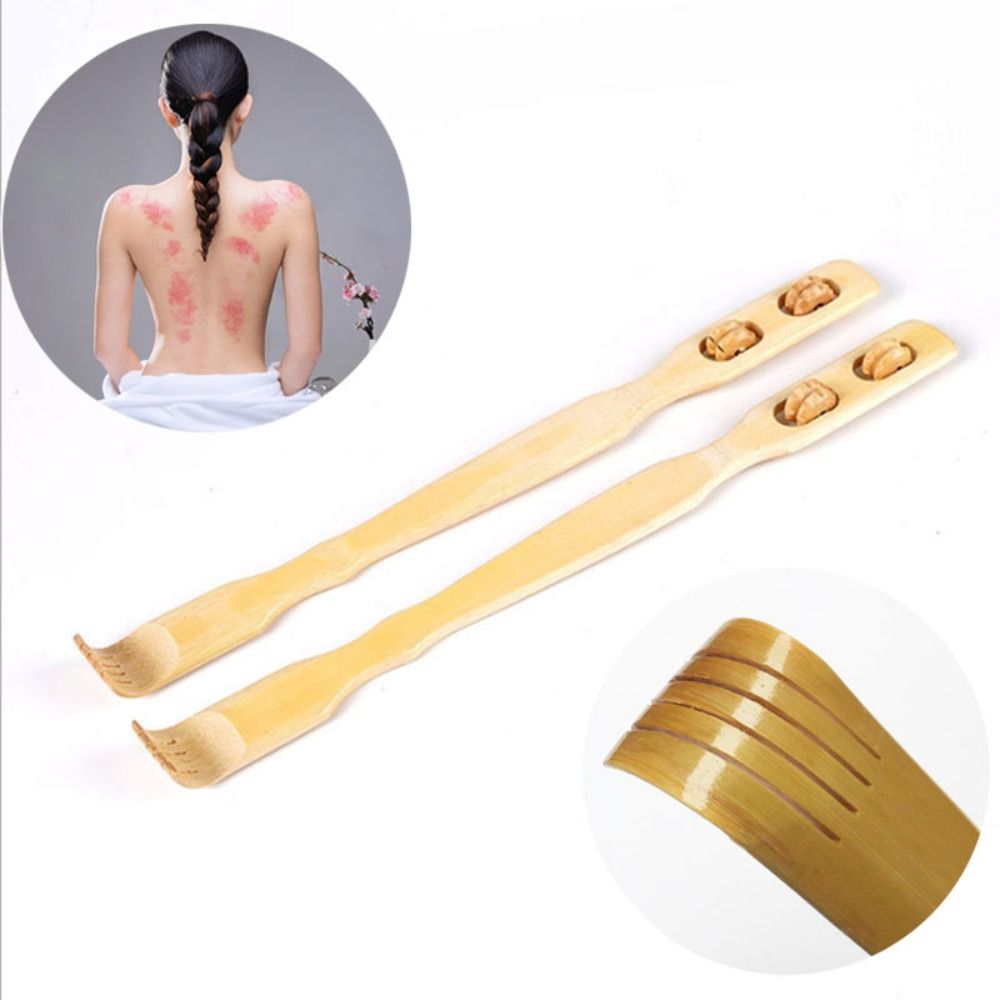 Dụng cụ mát xa thiết thực dụng cụ mát xa ngứa tiện dụng thanh hỗ trợ lăn mát xa cây gãi lưng bằng tre dụng cụ mát xa chống ngứa
