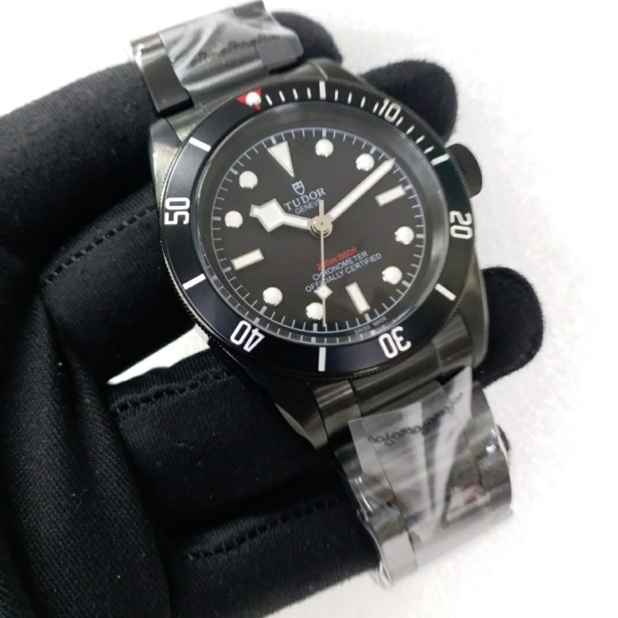 Jam Tudor-Chronometer Tudor MT5602 Black Automatic Stainless Steel | Lazada  Indonesia