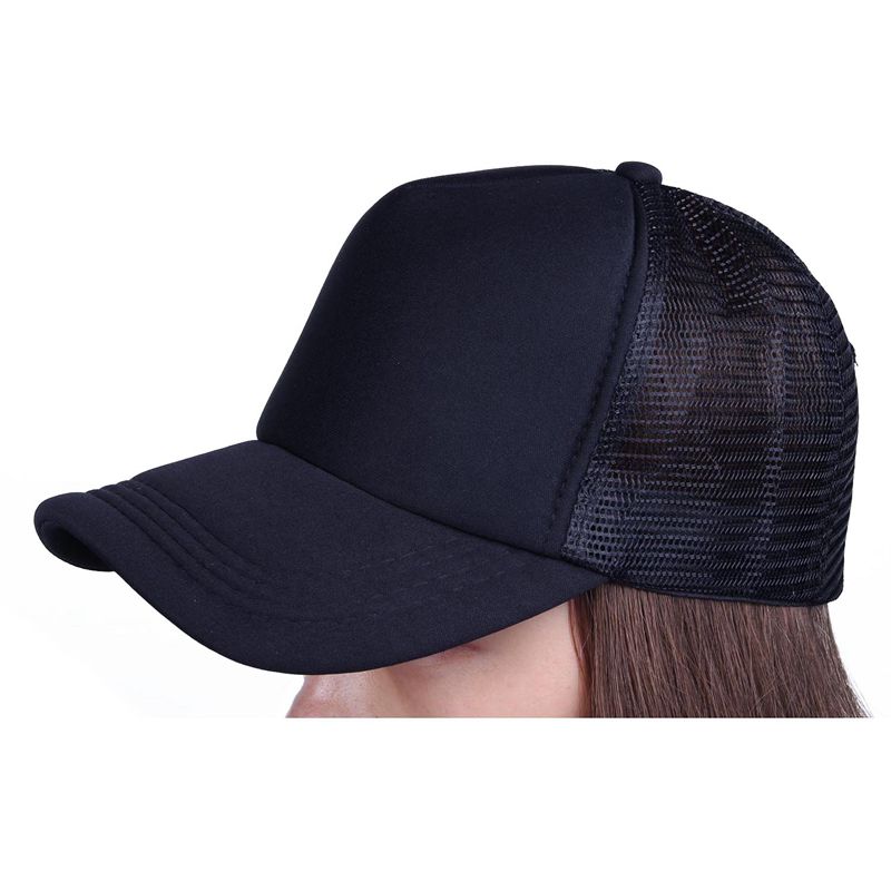 Mũ Lưỡi Trai Xe Tải Nửa Lưới Điều Chỉnh Được Cho Nam, Mũ Bóng Chày