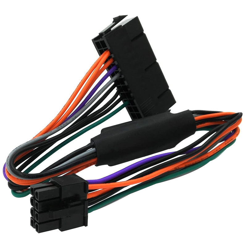 Lazada Philippines - 24 Pin to 8 Pin ATX PSU Power Adapter Cable Compatible for DELL Optiplex 3020 7020 9020 Precision T1700 12-Inch(30cm)