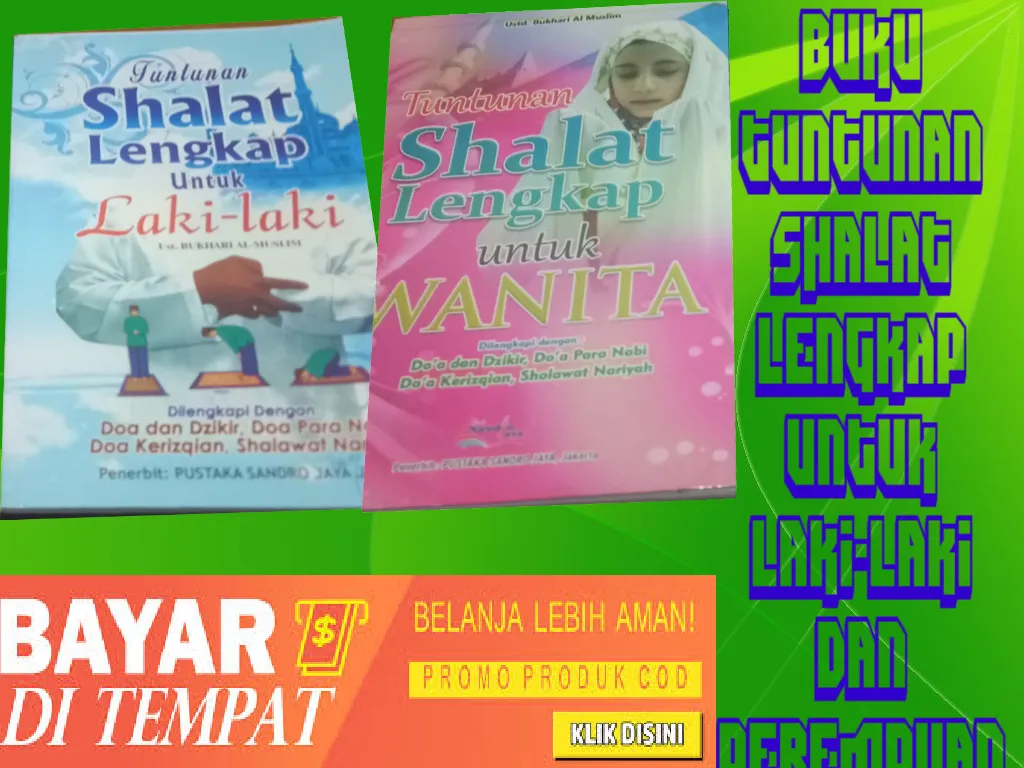 Tuntunan Shalat Lengkap Untuk Wanita Laki Laki Tuntunan Sholat Lengkap Dan Doa Termurah Terlaris Lazada Indonesia