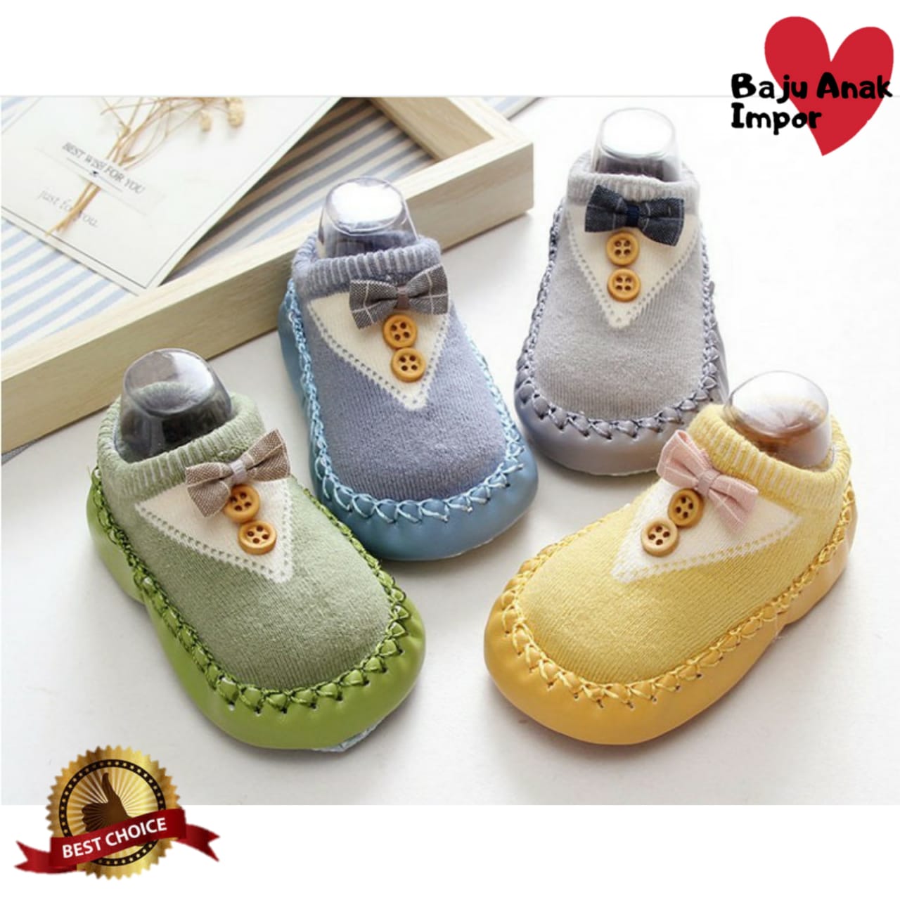 Kaos Kaki Anak Impor Kaos Kaki Bayi Impor Motif Pita Lucu