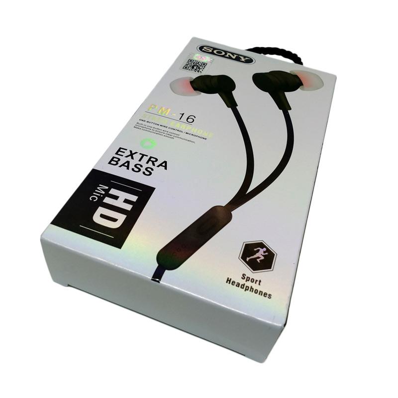 Handsfree Sony PM-16 Super Bass jernih 