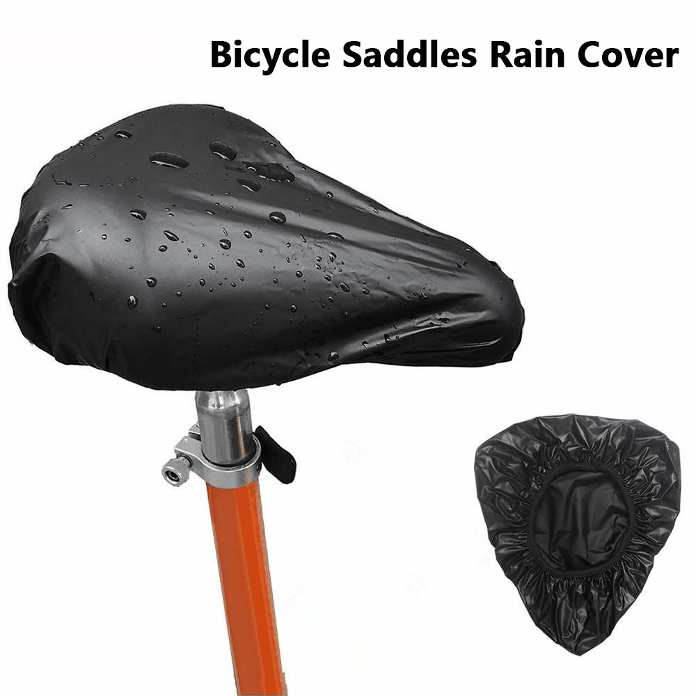 RYZRYGJ Reusable คุณภาพสูงจักรยานแบบพกพาทนฝุ่นกันน้ำอานป้องกันที่นั่งที่บังฝนผ้าคลุมเบาะนั่งจักรยานจักรยานอะไหล่