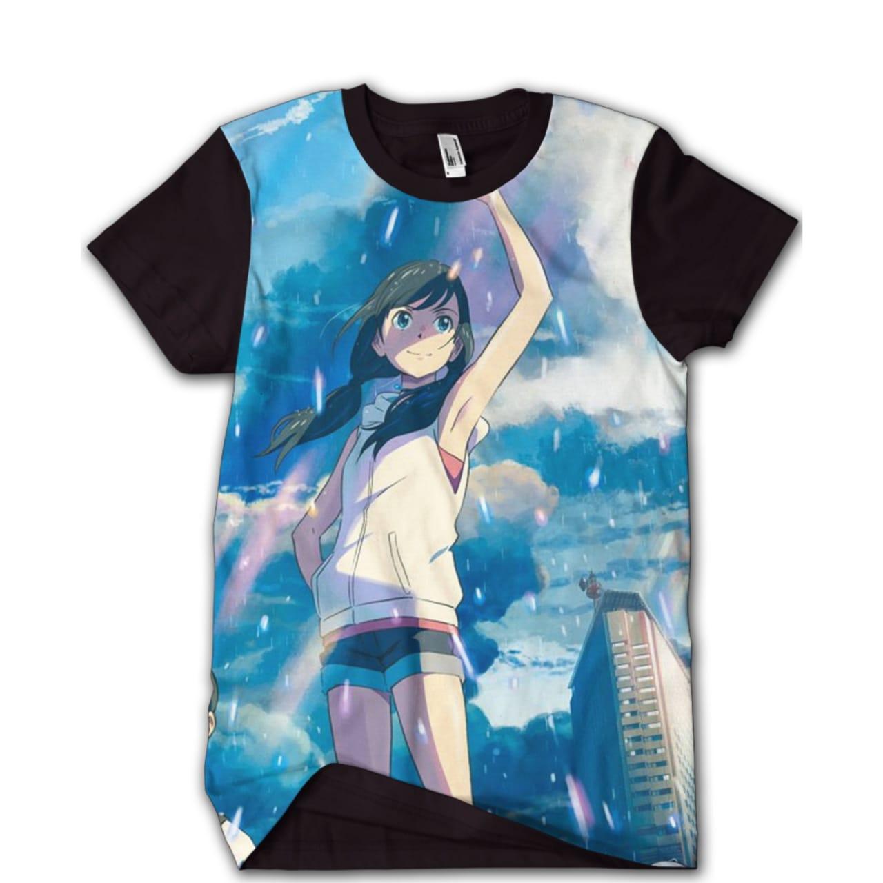 PROMO Kaos 3D Anime Tenki No Ko Hina 