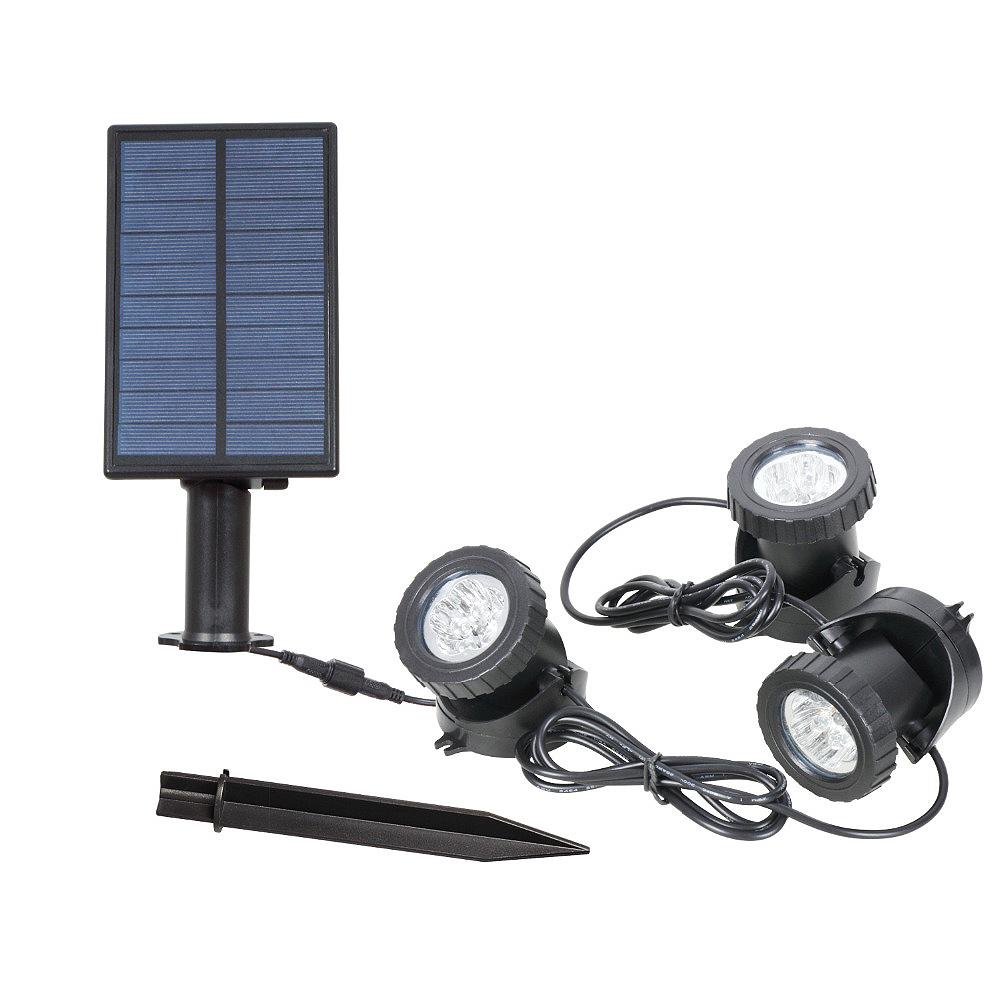 Solar Powered Super Bright 3 Submersible Lamps 18 Leds Projector Light Garden Pool Pond Yard Landscape Underwater Spotlight Outdoor Lighting Solar Powered Super Bright 3 Submersible Lamps 18 Leds Projector Light Garden Pool Pond Yard Landscape Underwater Spotlight Outdoor Lighting