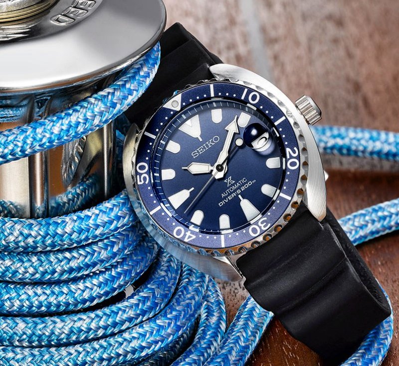 Seiko Prospex SRPC39K1 Mini Turtle Blue Dial Automatic Divers 200M | Lazada  Indonesia