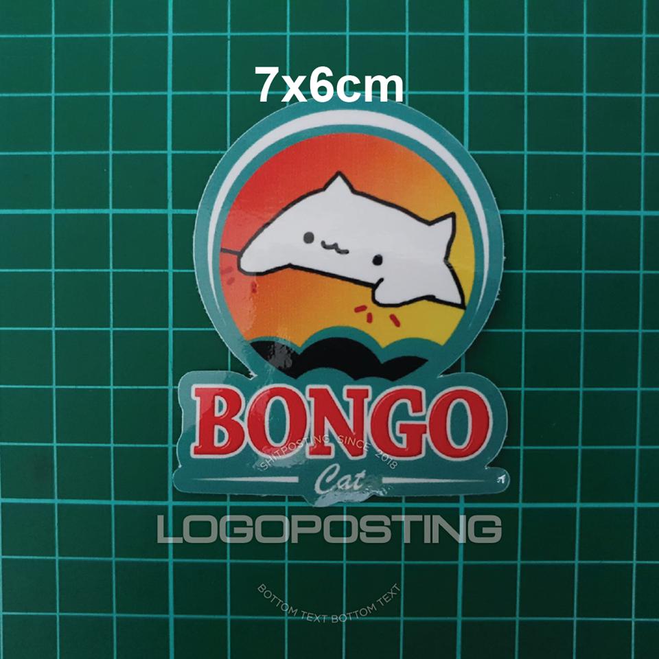 Bongo Cat Sticker Logoposting Kecap Bango Meme Stiker Lazada
