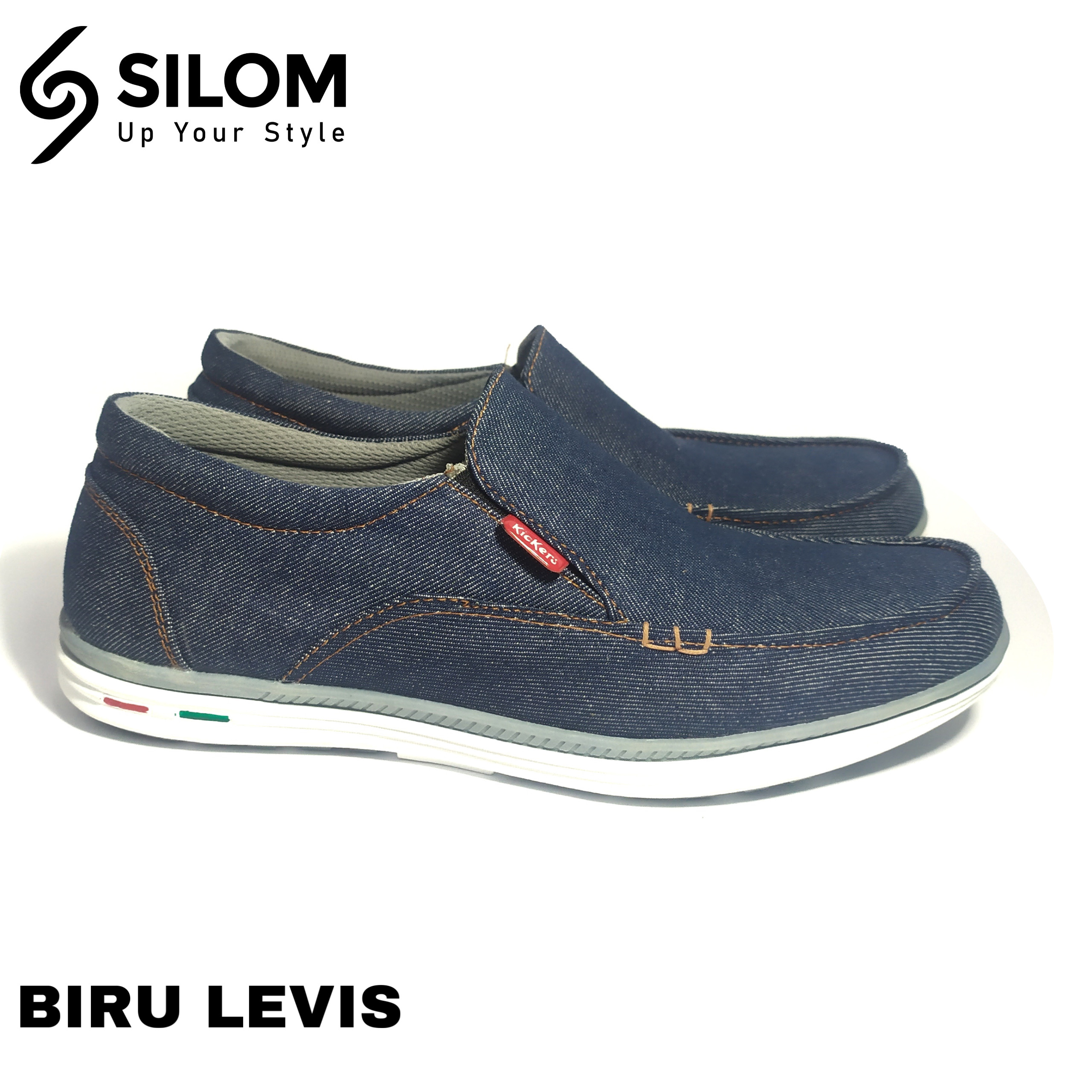 TEMPAT!!! sepatu kickers levis slip on 