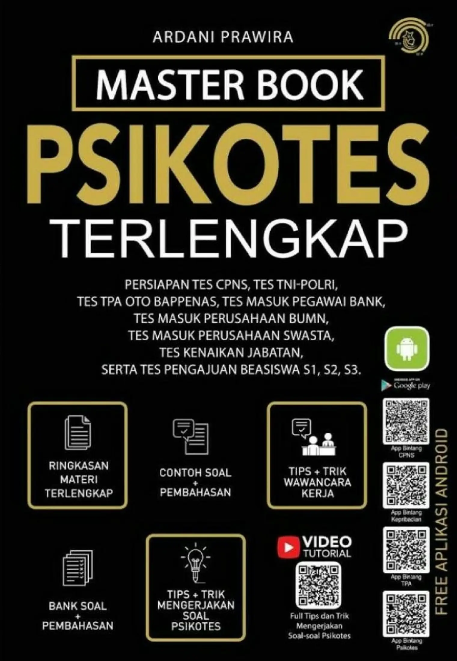 Buku Master Book Psikotes Terlengkap By Ardani Prawira Bintang Wahyu Lazada Indonesia