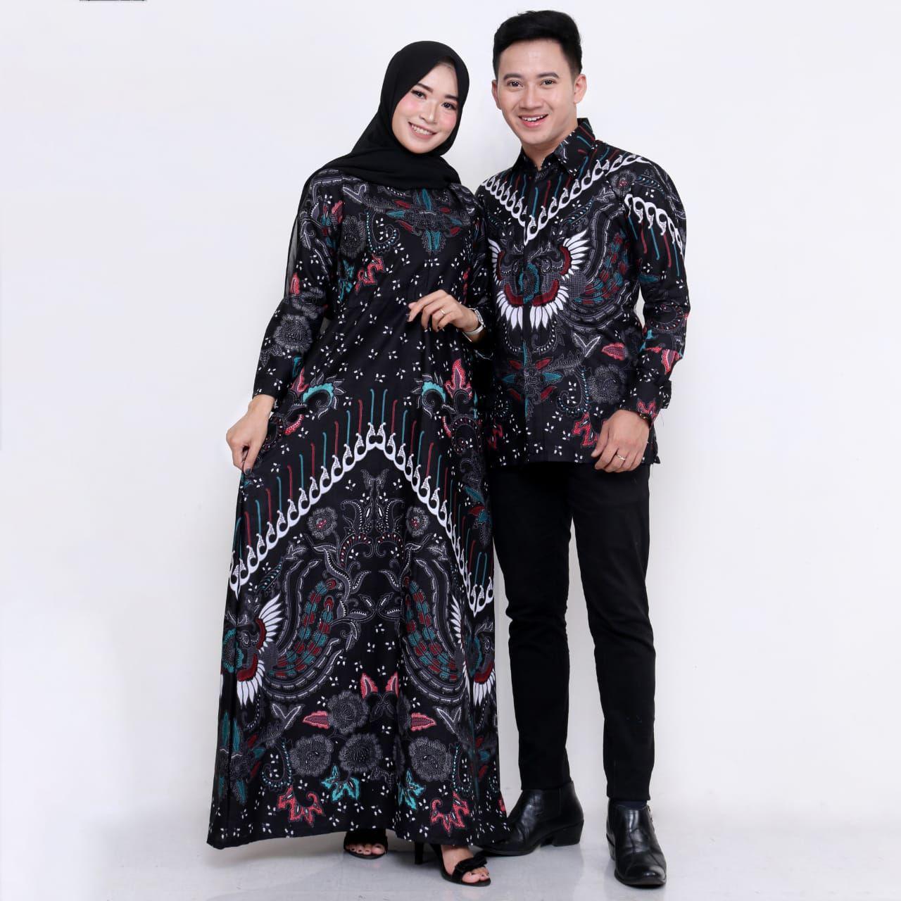 35+ Ide Baju Batik Couple Modern 2019