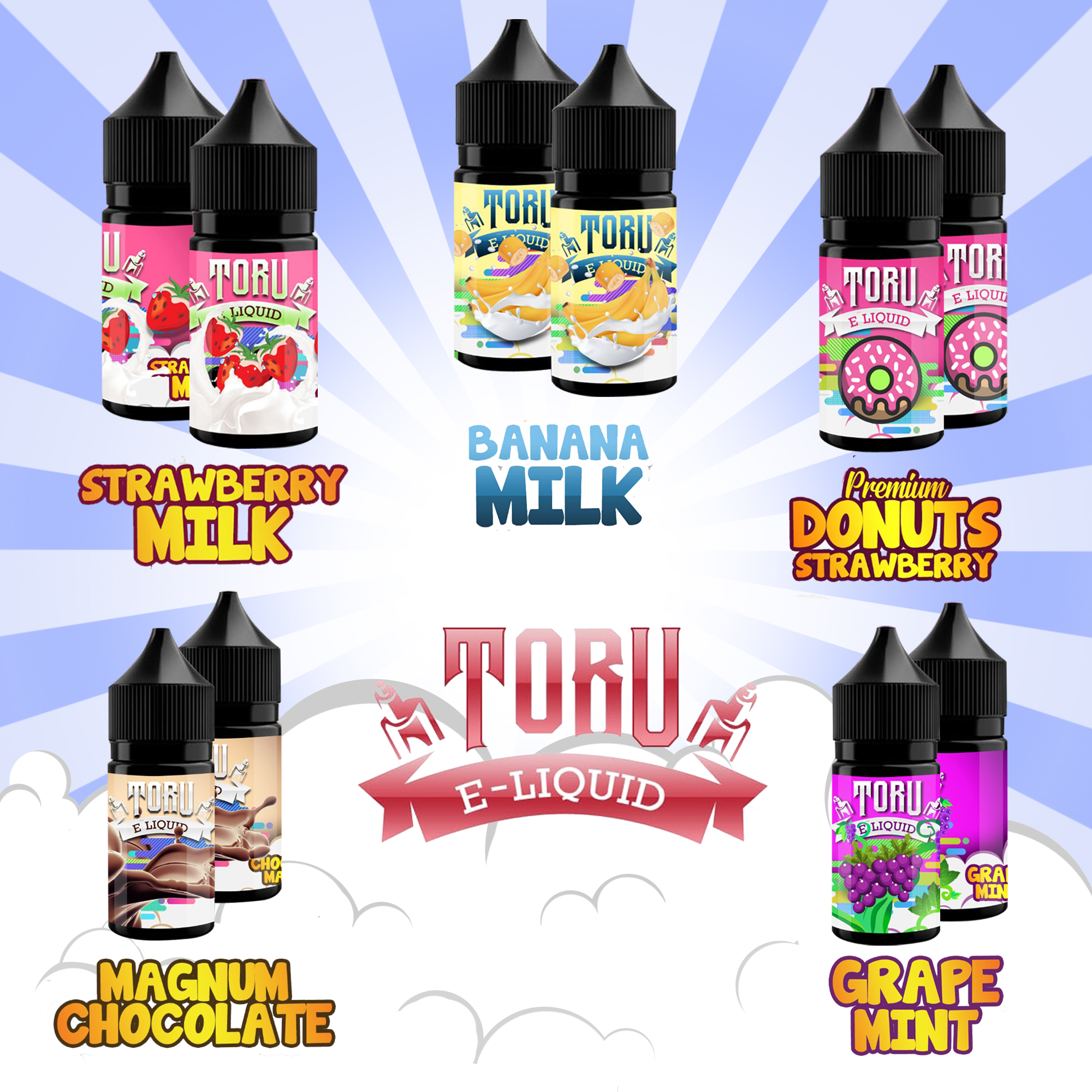 Toru Liquid Vape Rokok Elektrik Toru E Liquid Is True Liquid