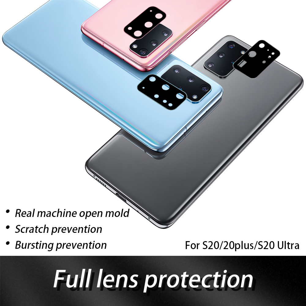LMFIUA STORE Anti-fingerprint 3D Full Protection Bumper Lens Screen Protector Protective Film Metal Alloy Cover Back Camera Sheet