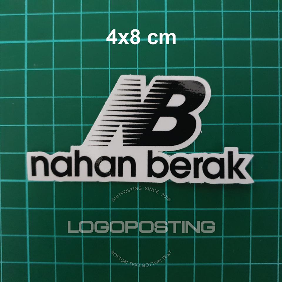 Nahan Brk Sticker Logoposting New Balance Nb Sport Stiker