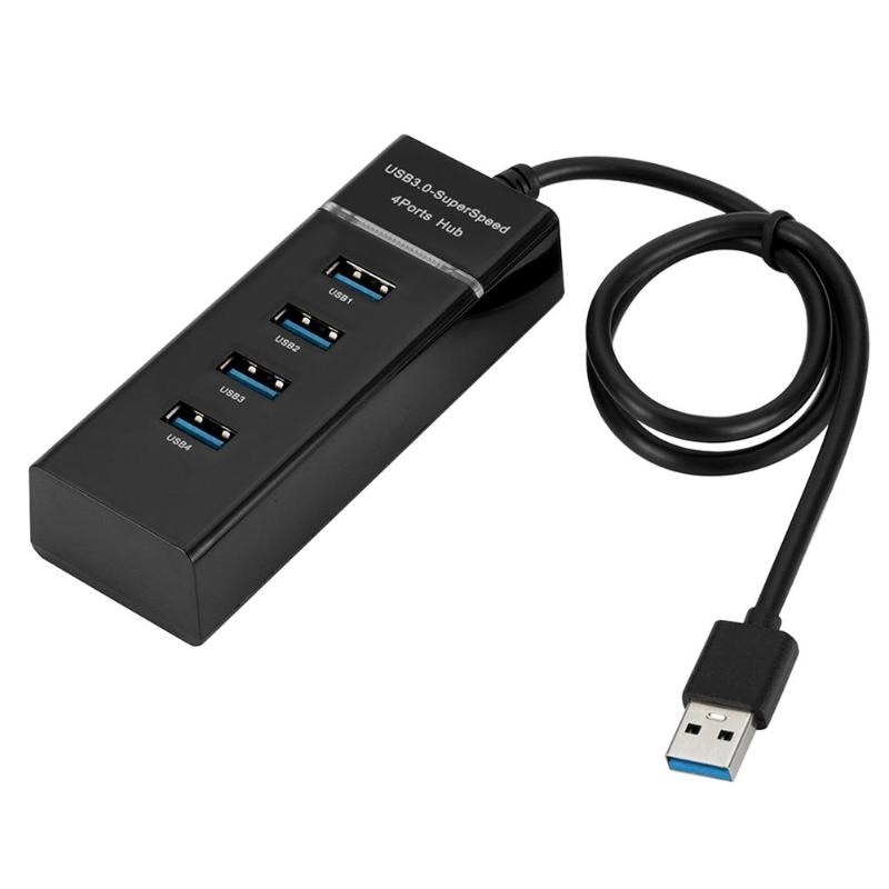 【Trusted】 ALLOYSEED USB Hub USB 4 Cổng Di Động 3.0 Bộ Chuyển Đổi Hub 5Gbps Cho Mac Máy Tính Xách Tay Phụ Kiện Máy Tính Để Bàn Máy Tính Xách Tay