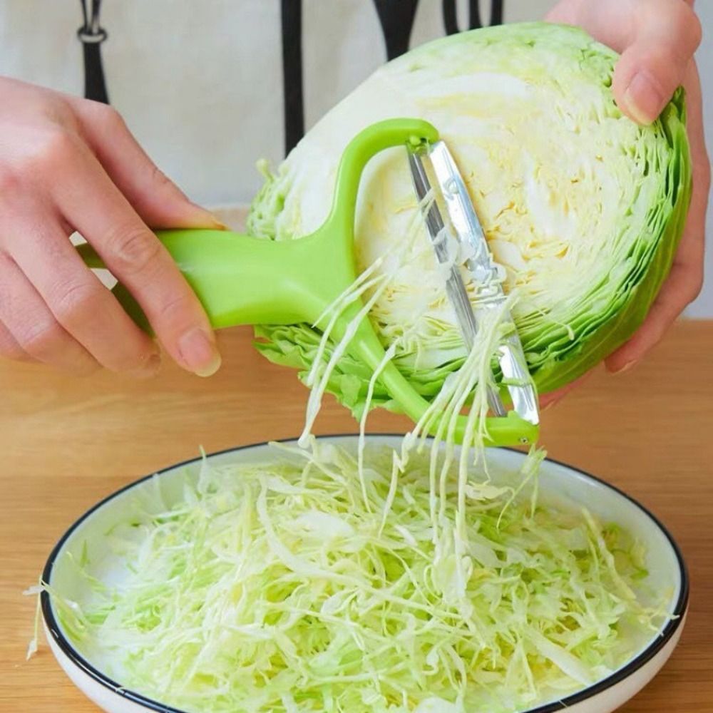 TU3Y Dụng cụ làm salad Phụ kiện nhà bếp Dụng cụ tiện ích Máy bóc vỏ and Máy thái Bắp cải Graters Rau Cắt Dụng cụ gọt vỏ miệng rộng Rau Peeler