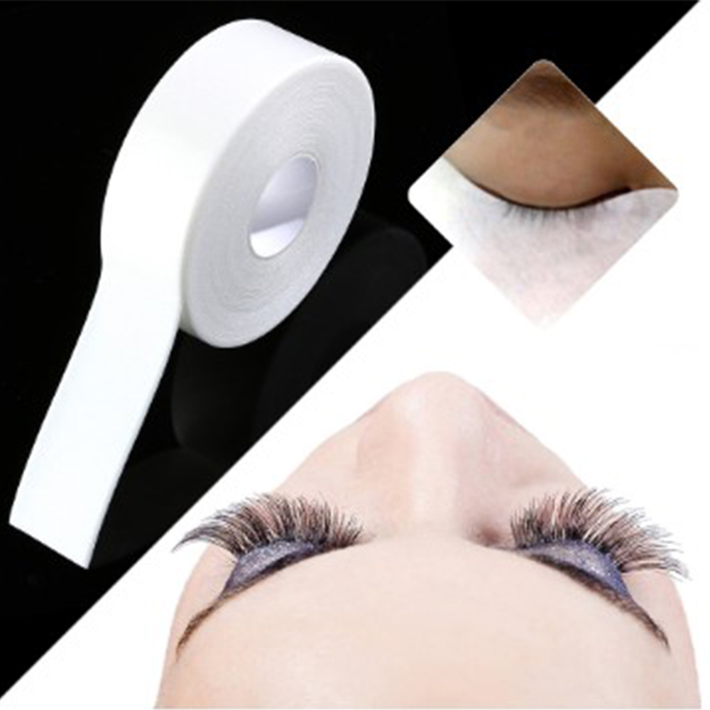 GUIER Beauty Professional Eyes ผู้ถือกระดาษกาว Patch Pads Extended Patch โฟมเทปส่วนต่อขนตาเป็นขุยผ้าไม่ทอ