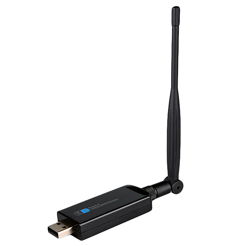 Zapo W67L-5Db 600Mbps 5G Dual Band Bluetooth 4.0 Usb Wifi Adapter Wireless 802.11 Ac Rotatable Antenna Network Card forDesktop Laptop