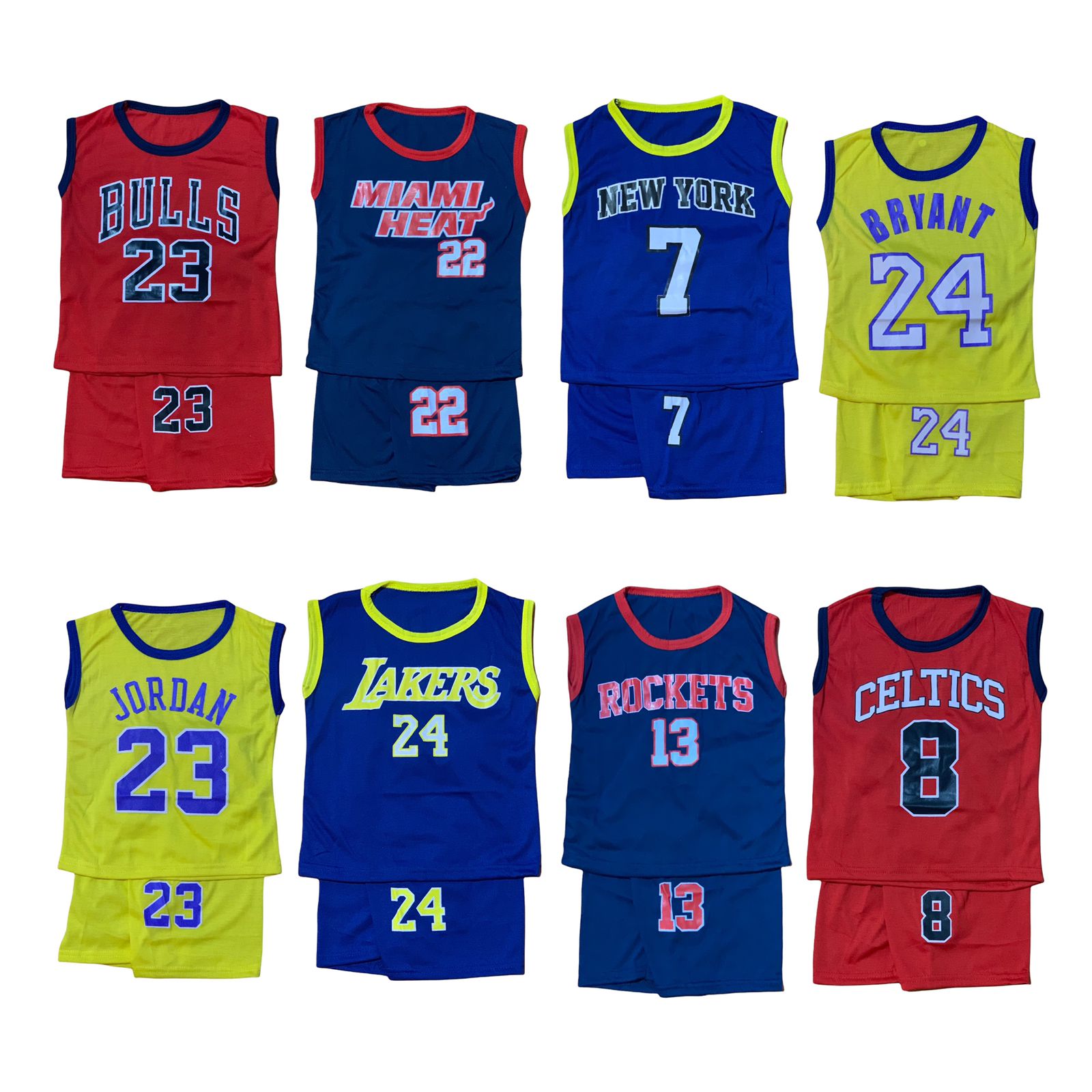 Bisa COD / Setelan Kaos bola basket anak singlet umur 6 bulan - 5 tahun