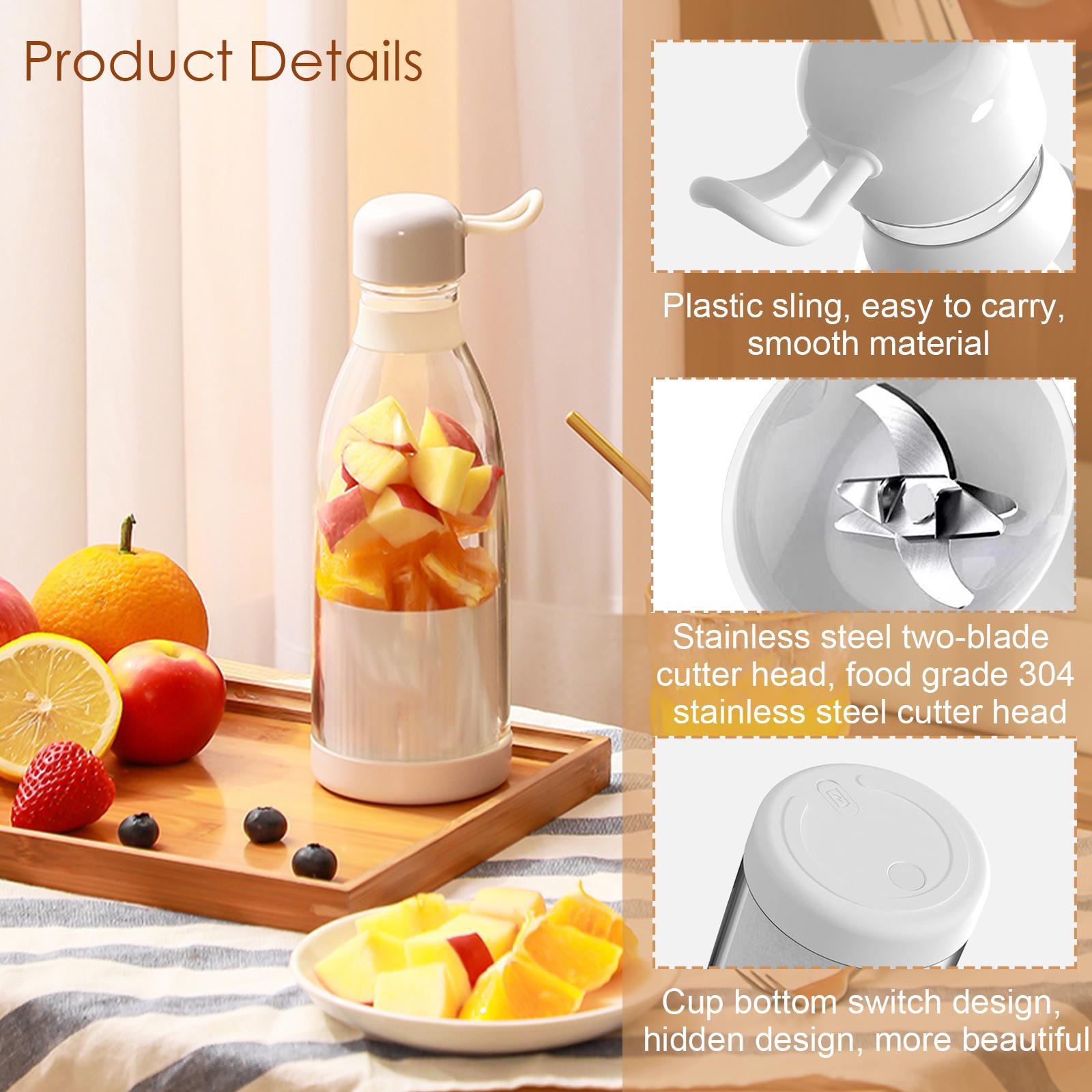 Gambar Juicer Multifunctional Electric Fruit and Vegetable Box Charging Juicing Cup Portable Color USB Packaging Juicer V4Z5