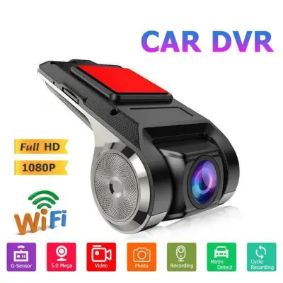 1080P HD Car DVR Video Recorder Wifi USB Hidden Night Vision Car Camera 170° Wide Angle Dash Cam G-Sensor Drive Dashcam (2)