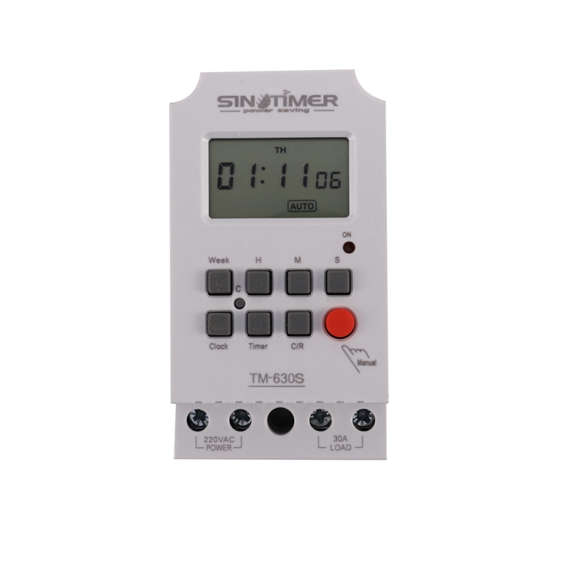 Sinotimer Seconds Control Timer Switch Large Screen Digital Display Hot Pin Voltage Output Time Cont