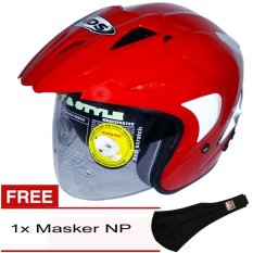 MDS Pro Jet 2 Solid 8700 (Merah) + Gratis Masker NP