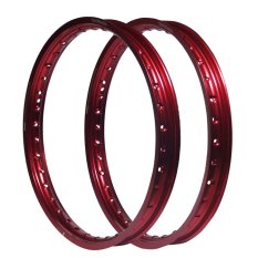 Mortech Takegawa Velg Pelek Rim Ring Jari Jari 36 Hole Type W 17-140- 17-160 Merah