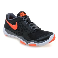 Nike Flex Supreme Tr 4 Sepatu Lari Pria - Hitam-Oranye