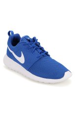 Nike Roshe One Sneakers Pria - Biru-Putih