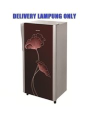Polytron PRG18BG Kulkas 1 Pintu 180L GLASS DOOR LAMPUNG ONLY