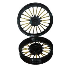 Power Velg Pelek Racing Tapak Lebar Vario FI 125 Andong Hitam Gold
