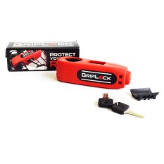 Raja Motor Grip Lock Kunci Aman Stang - Merah
