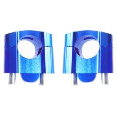 RajaMotor Aksesoris Motor SCT Peninggi Stang Fatbar CNC 28 mm - Biru