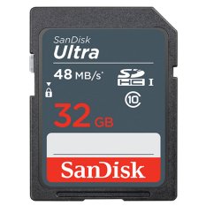 SanDisk 32GB Class10 Ultra SD SDHC Full HD Video Memory Card 48MB/s (Intl)