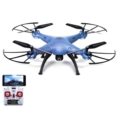 Syma Drone X5HW WIFI FPV Kamera HD 2 MP Altitude Hold - Biru