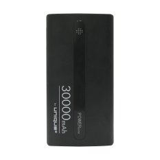 Unique Premium Power Bank 30000mAh Spaceship with Triple USB Port (Black)