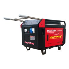 Winpower Genset HG3000SPWP 2 KVA Generator Honda Silent Type - Merah